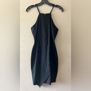 The Vintage Shop Black Halter Mini Dress
